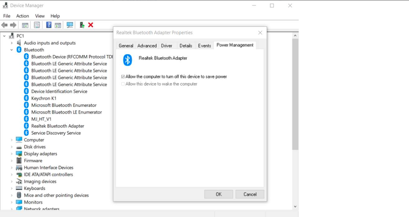 Random Disconnecting Issue on Windows – Keychron