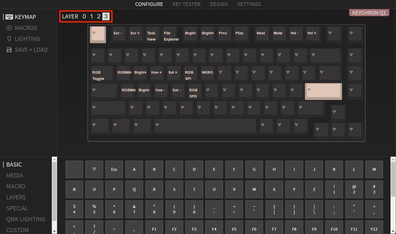 The Caps lock key and left Ctrl are swapped. The left Windows key and ...